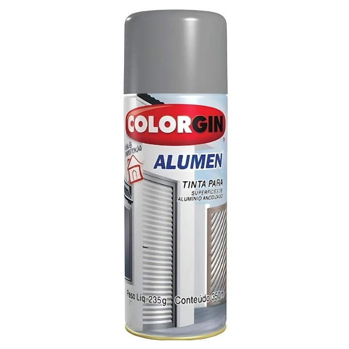 Tinta Spray Alumínio - Colorgin