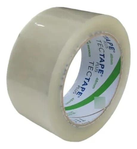 Fita Transparente Auto Adesiva 302 48mm x 50 Metros - Tectape