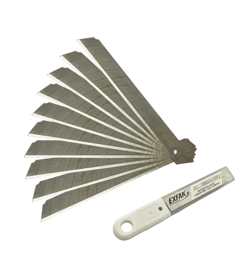 Lâmina Estilete Professional Carbon Blade Exfak