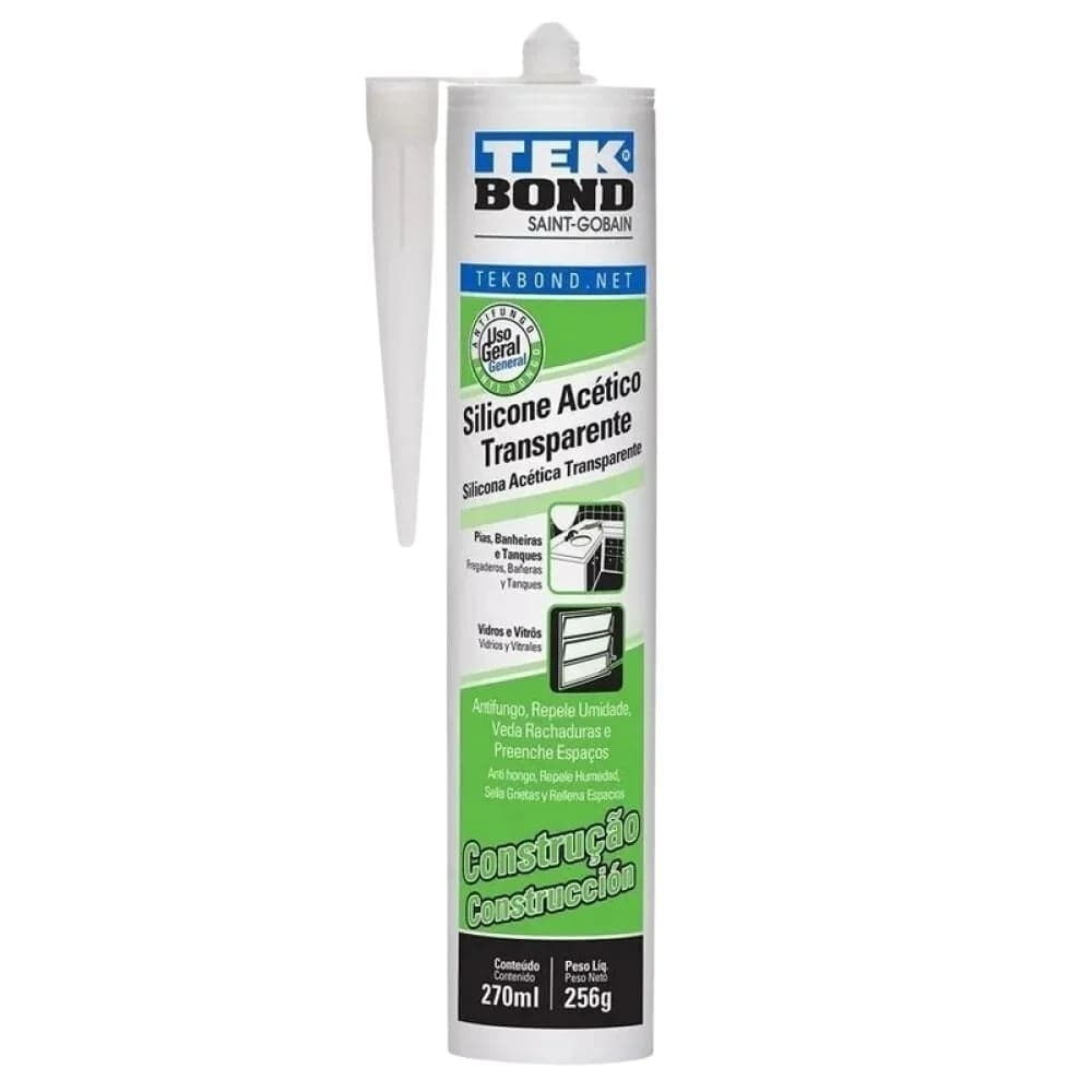 Adesivo de Silicone Acetico TekBond