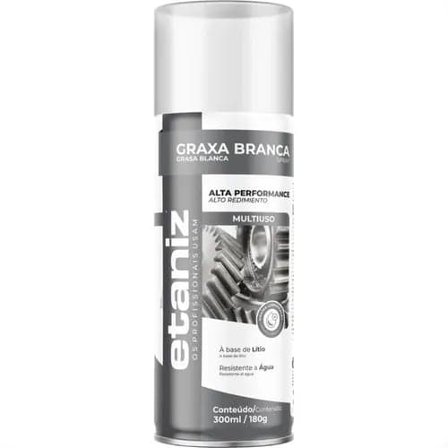 Graxa de Lítio Etaniz Marrom 180g 300Ml Etaniz