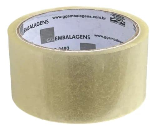 Fita Transparente auto adesiva 307 48mm x 50 Metros