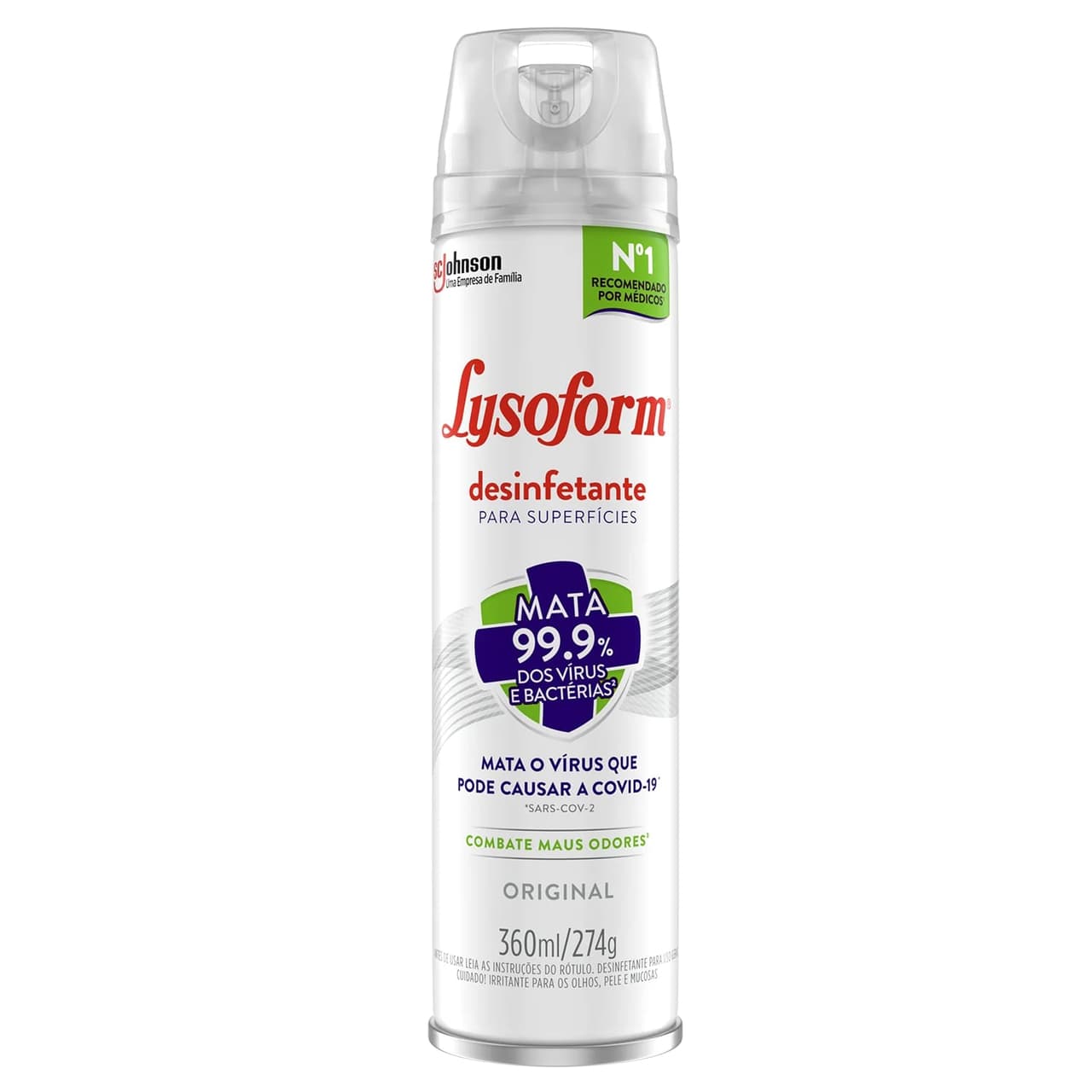 Desinfetante Aerossol Original Lysoform