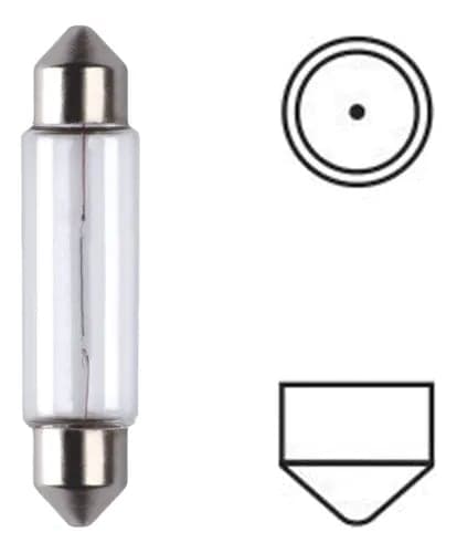 Lâmpada Torpedo 6418 12 Volts 5 Watts 35mm Gauss