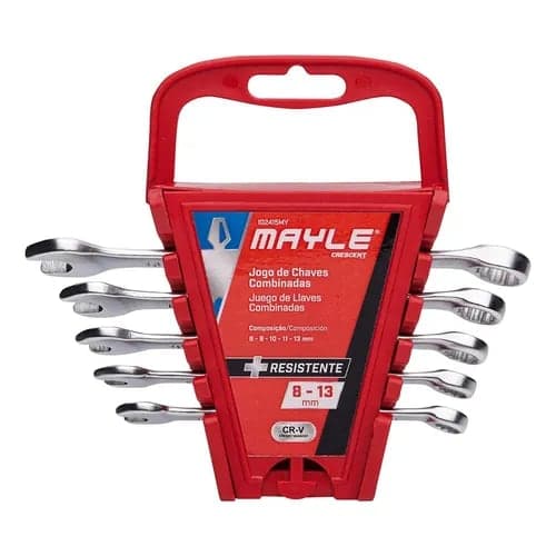 Jogo Chave Fixa 6 A 32 12 Peças Mayle