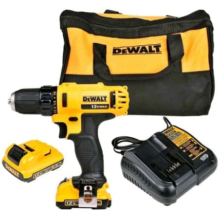 Furadeira/parafusadeira 10mm Dcd710d2 – Dewalt 12v Max | Compacta, Leve E Eficiente Para Uso Profiss