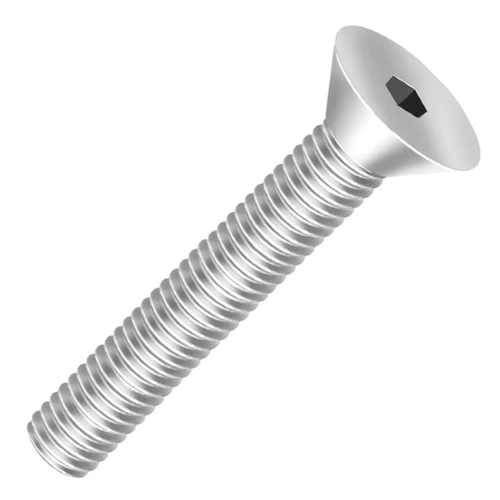 Parafuso Allen Cabeça Chata Branco