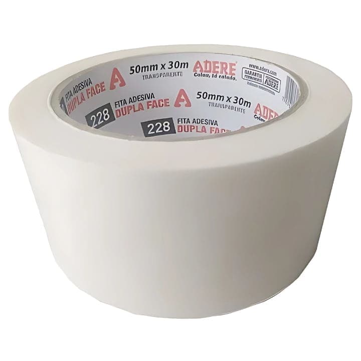 Fita Dupla Face Adesiva 50mm X 20m