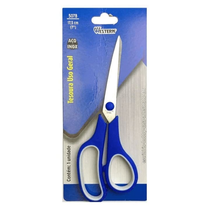 Tesoura Uso Geral 7" - Western