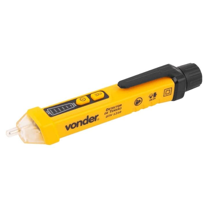 Detector De Tensão Dtv1210 – Vonder | Segurança E Praticidade Para Eletricistas