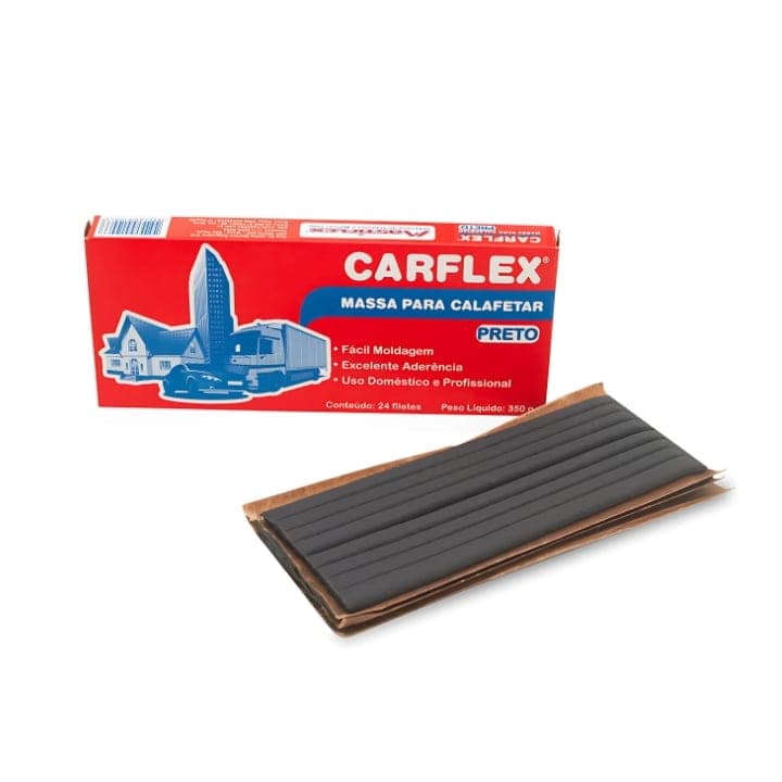 Massa De Calafetar Preta Filetes 5/16 X 20 – Vedação E Isolamento Eficiente