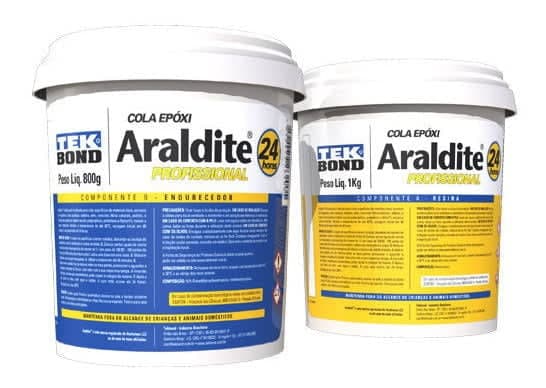Araldite Profissional 24h 1kg + 800g - Tekbond