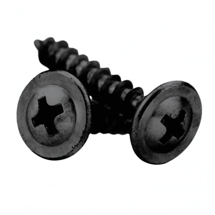 Parafuso Philips A.a Flangeado Preto