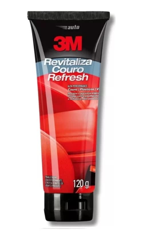 Auto Refresh Limpa Couro 120g – 3m | Limpeza E Hidratação Para Couro Automotivo