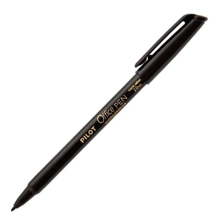 Caneta Hidrográfica Pilot Office Pen 2.0 Mm