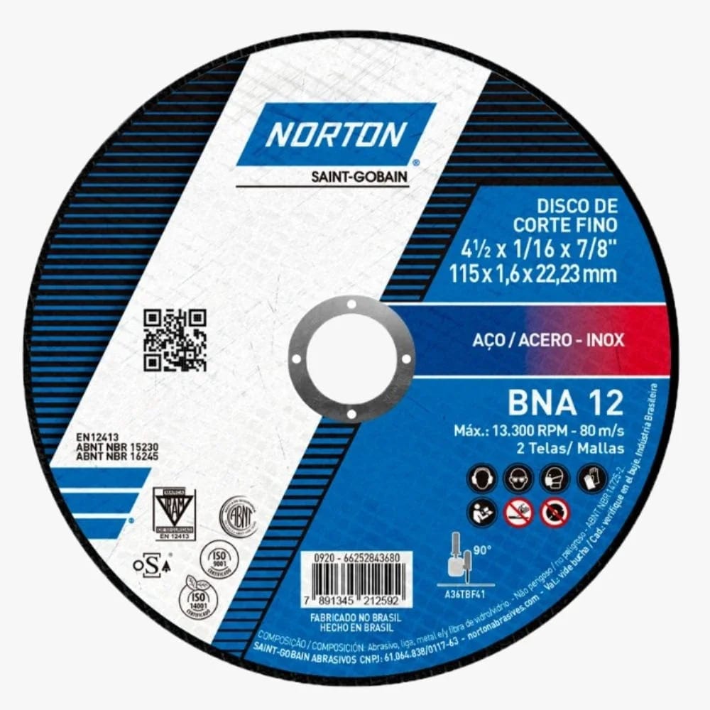 Disco de Corte Bna Norton