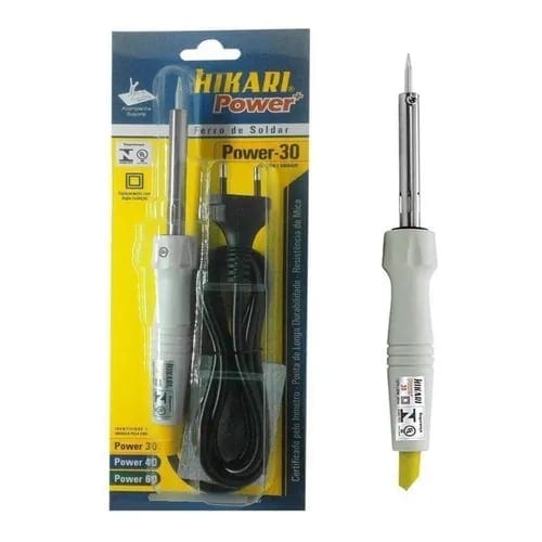 Ferro de Solda Hk 34 Watts x 220 Volts Power 40 Hikari