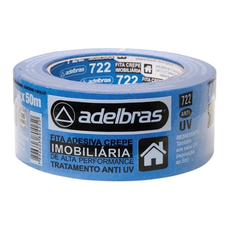 Fita Crepe Azul 722 Imobiliária 48mm x 50M