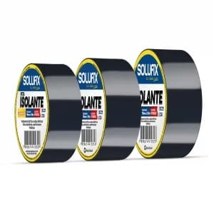 Fita Isolante 19mm x 20 Metros Solufix
