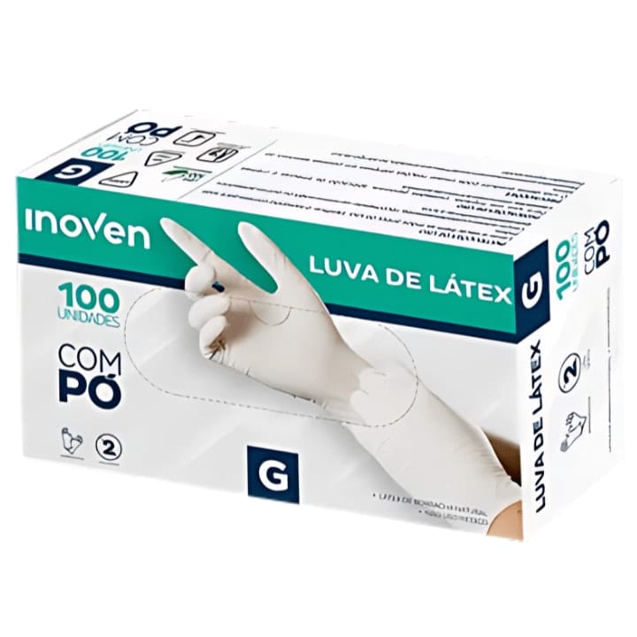 Luva De Látex Com Pó - Inoven