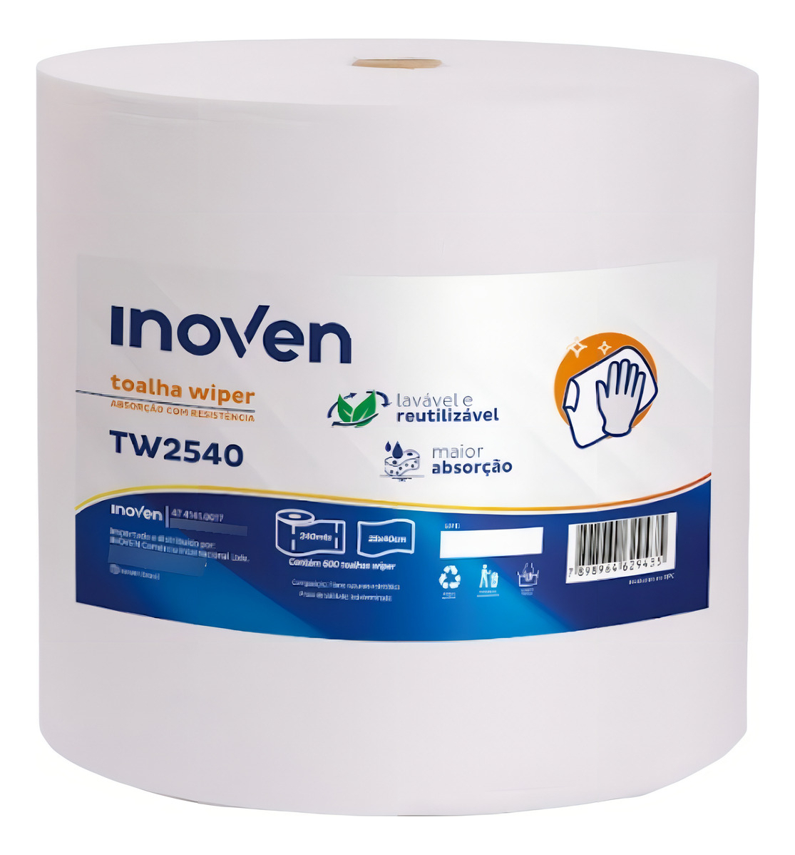 Toalha Descartável Wiper Tw2540 Inoven