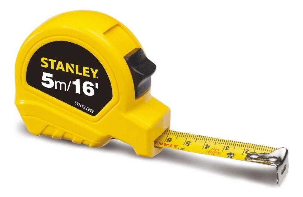 Trena 5 Metros Com Trava Stanley