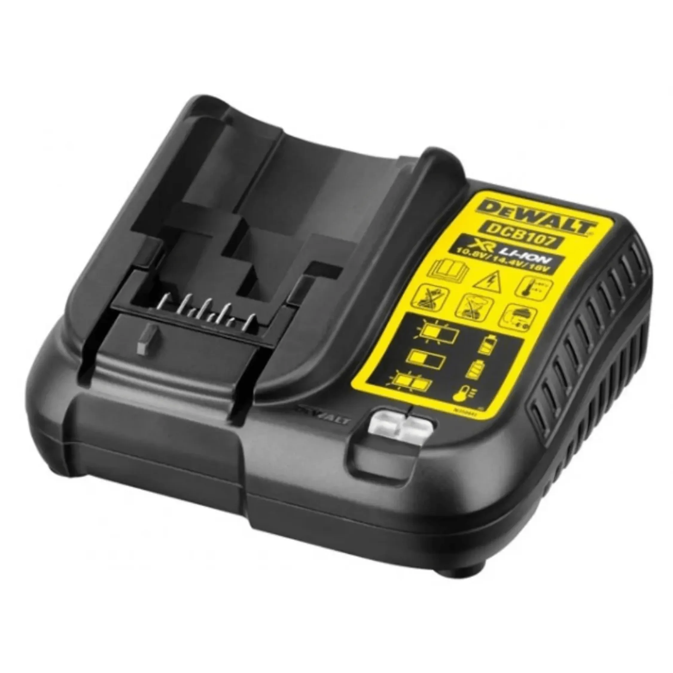 Carregador De Bateria Lítio Dcb107 12v-20v Dewalt – Original, Rápido E Profissional
