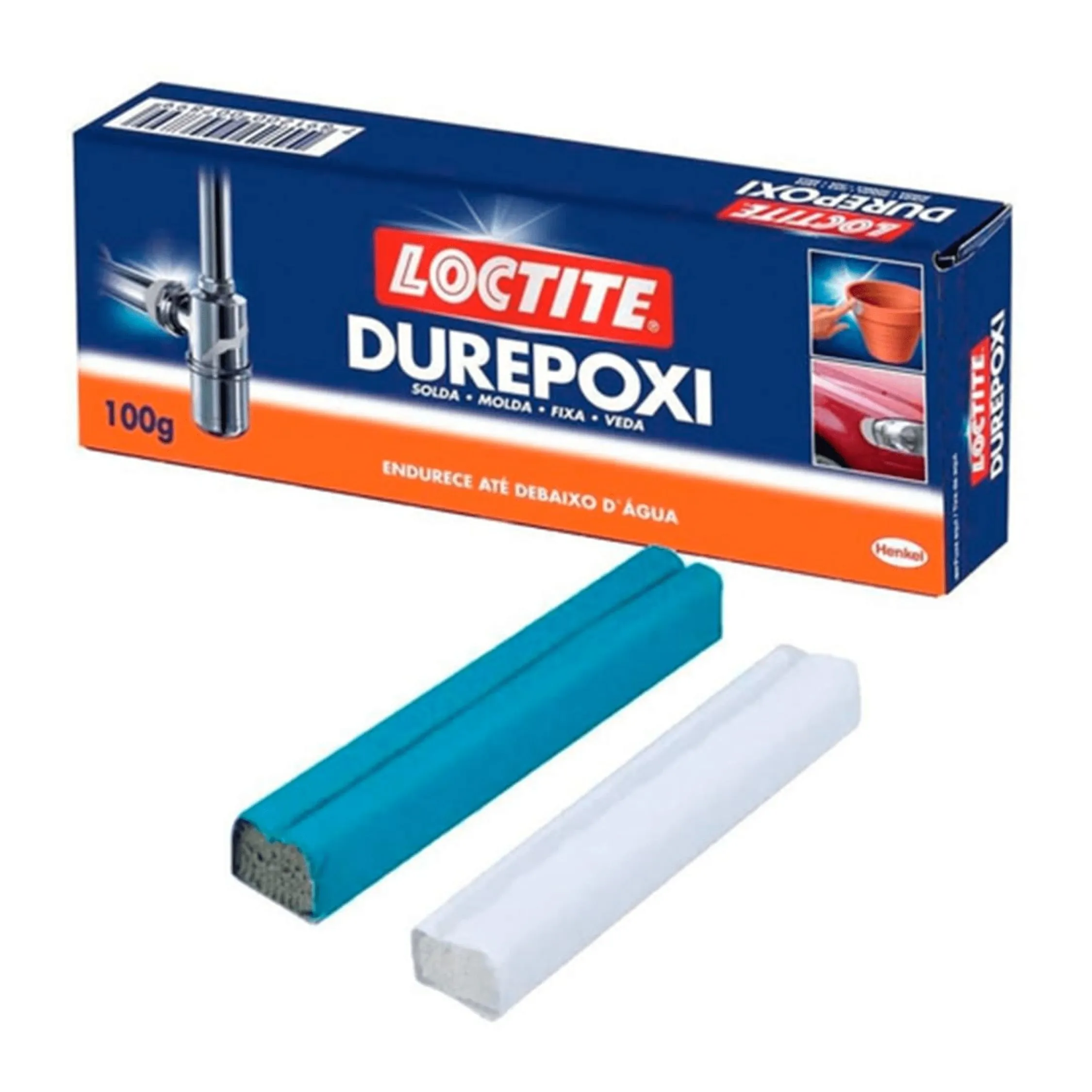 Durepoxi – Massa Epóxi De Alta Resistência Para Colagem, Fixação E Modelagem