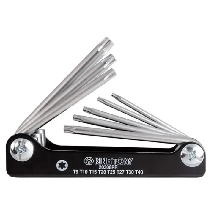 Jogo Canivete Chave Torx T9 A T40 - King Tony