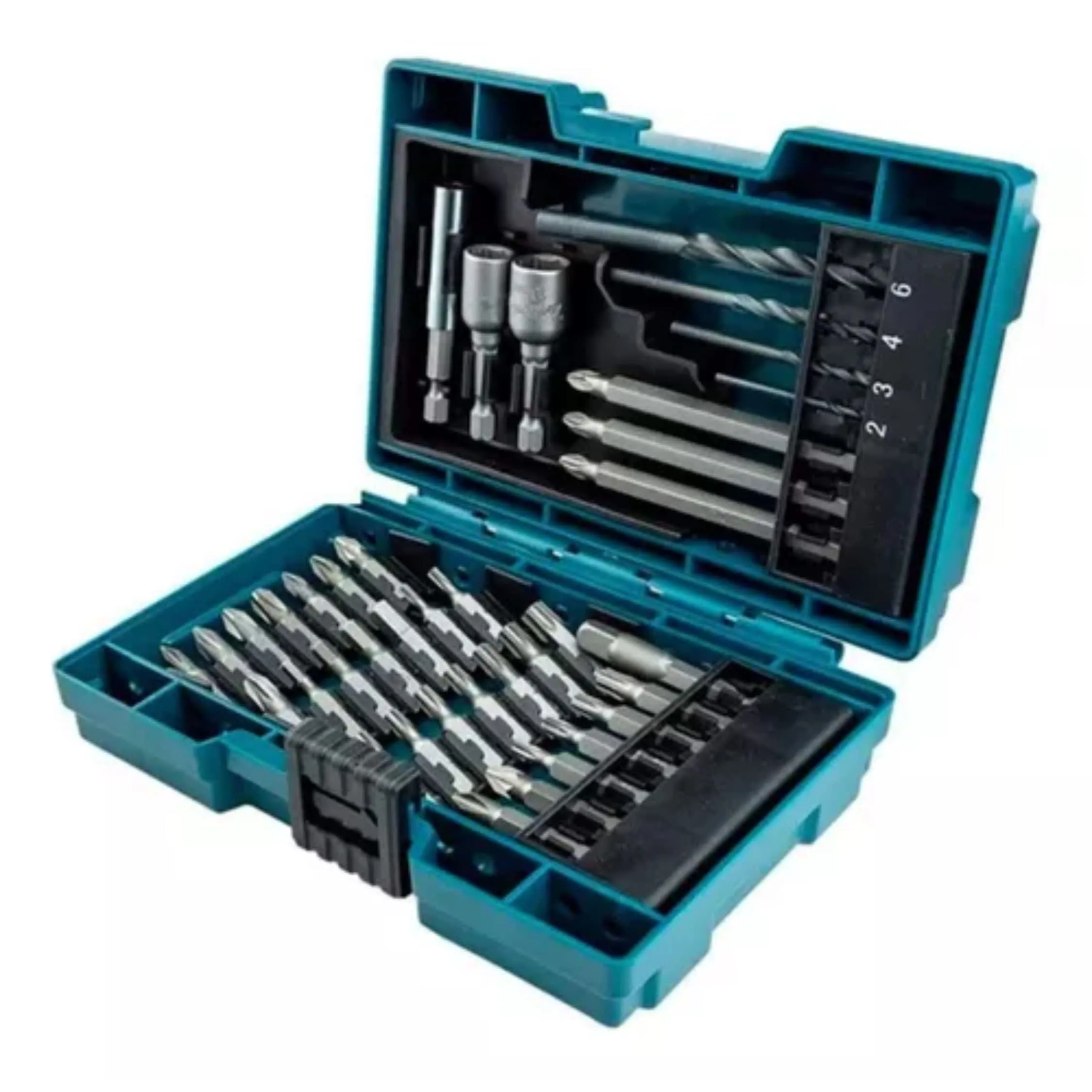 Jogo Para Furar E Parafusar Makita B-54106 Com 38 Acessórios | Versatilidade Completa Em Um Só Kit