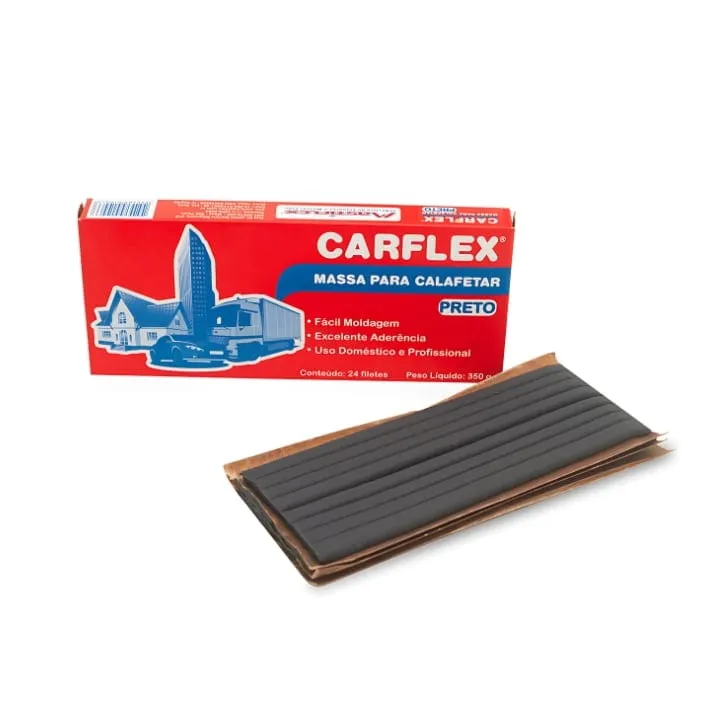 Massa De Calafetar Preta Filetes 5/16 X 20 – Vedação E Isolamento Eficiente
