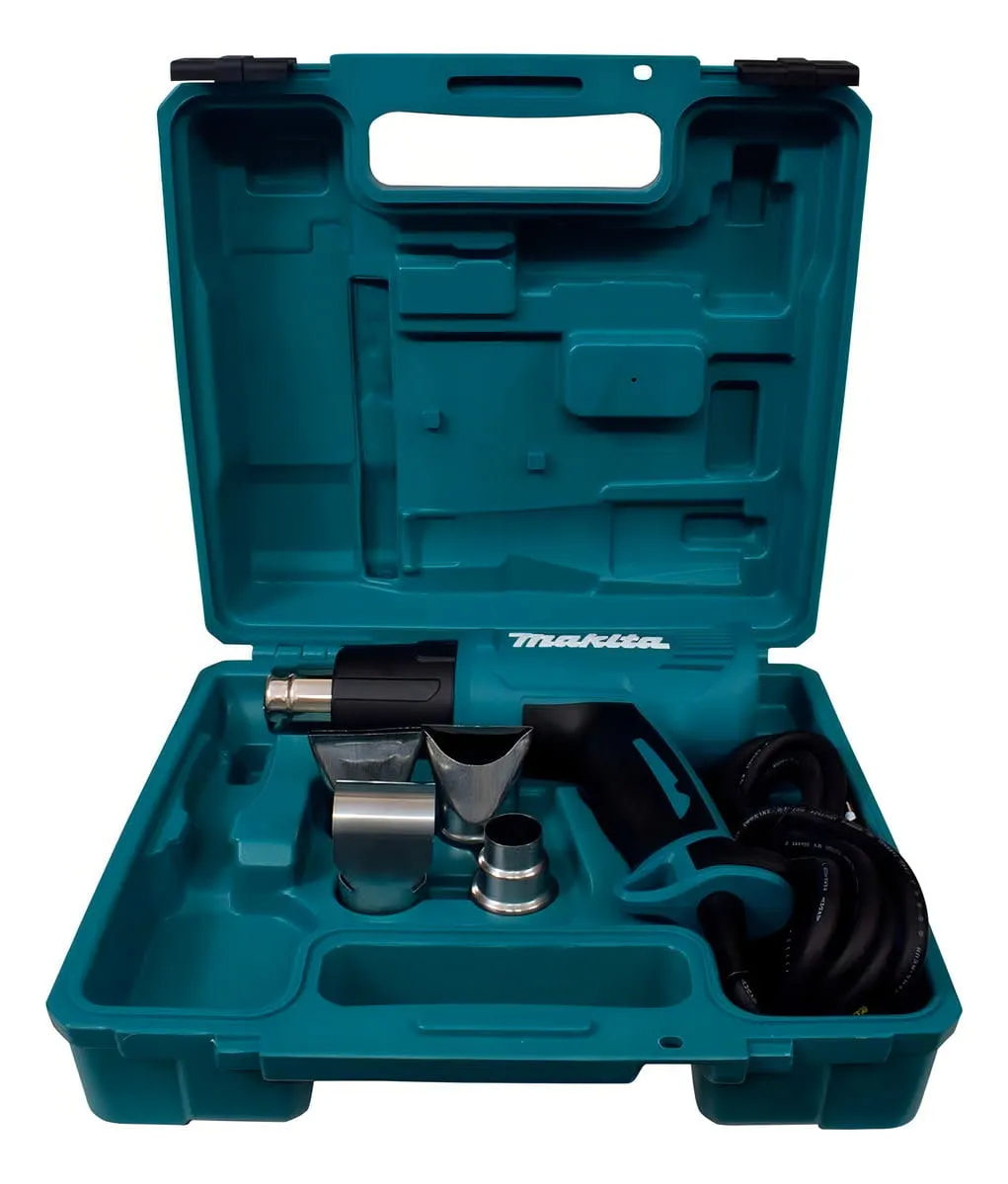 Soprador Termico Makita Hg5030k 1600w com Maleta Versatilidade e Potencia para Uso Profissional